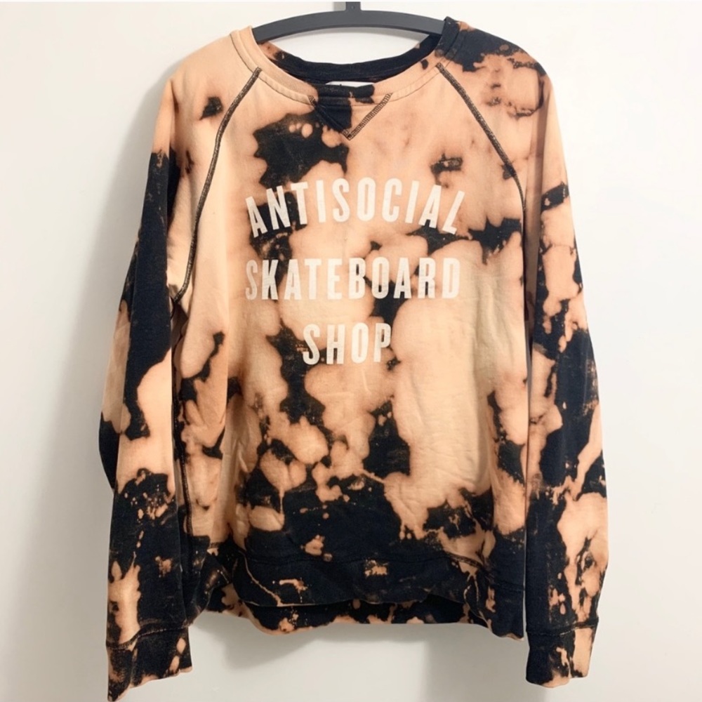 Antisocial bleach sweater